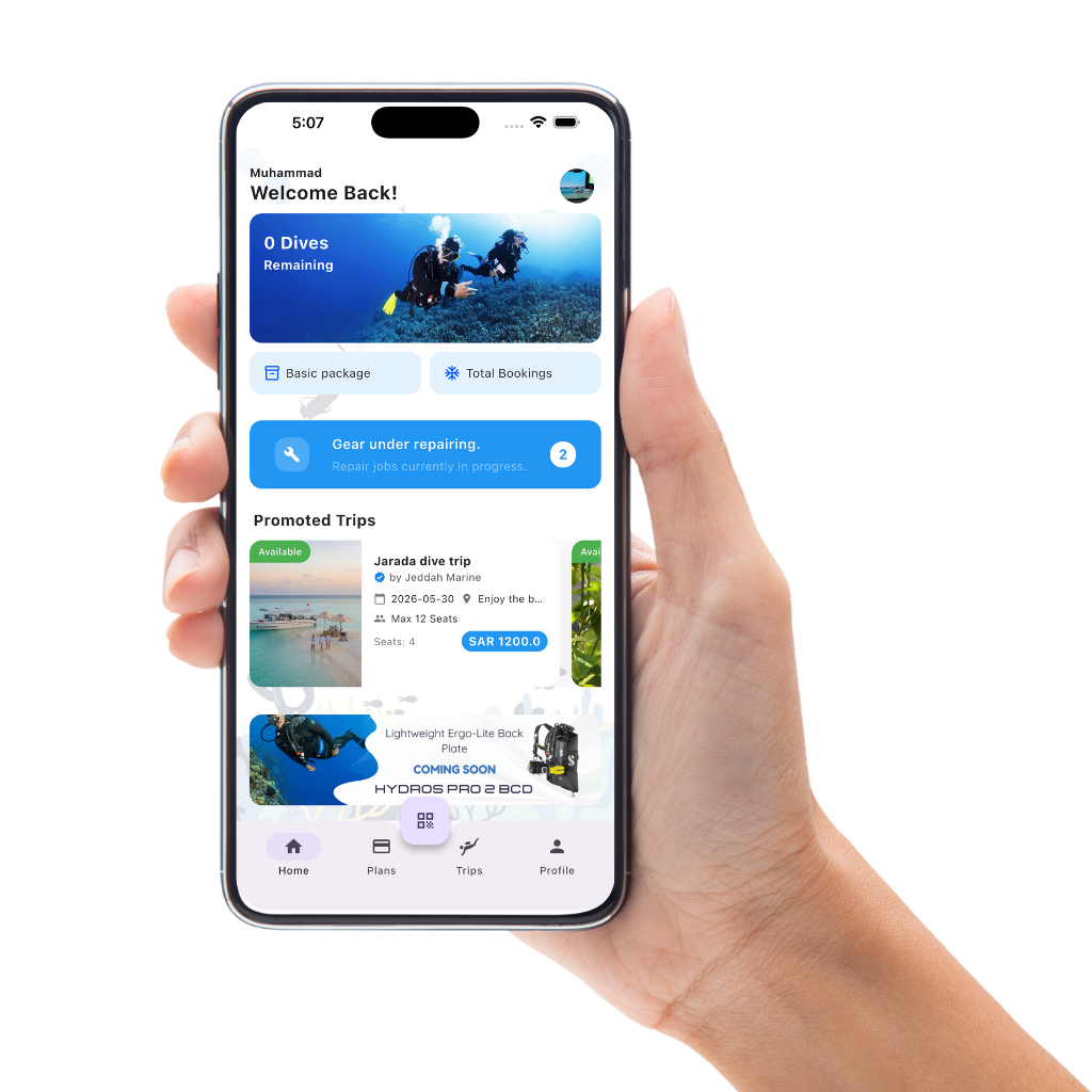 Scuba Buy App